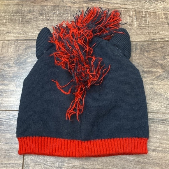 EUC Kids Monster Beanie with Ears and Mohawk Size 4-7 years - Picture 2 of 5